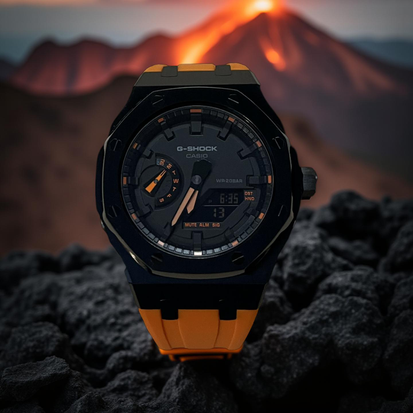 Casioak Element Ember (Orange Strap)